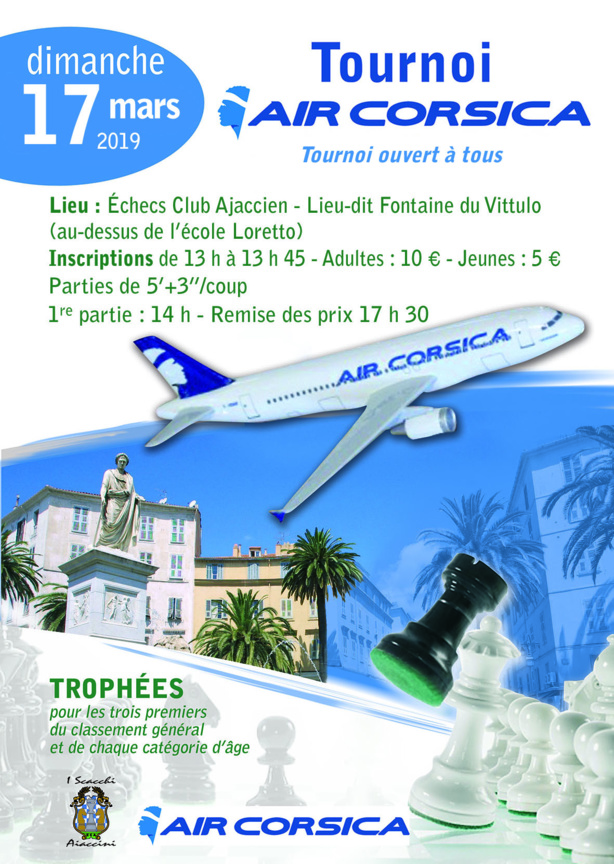 Ghjustra di blitz Air Corsica u 17 di marzu 2019
