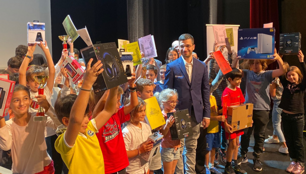 Victoire de Baptiste Roux au trophée BNP Paribas des jeunes d'Aiacciu, Laurent Fressinet impérial!