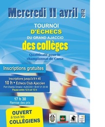 OPEN MAIF - INTER COLLEGES DU GRAND AJACCIO OPEN MAIF - INTER COLLEGES DU GRAND AJACCIO
