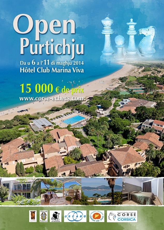 1er Open di Purtichju, 15 000 € de prix !