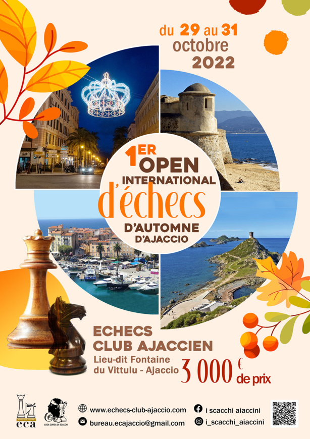 1ER OPEN INTERNATIONAL D'AUTOMNE D'AJACCIO   