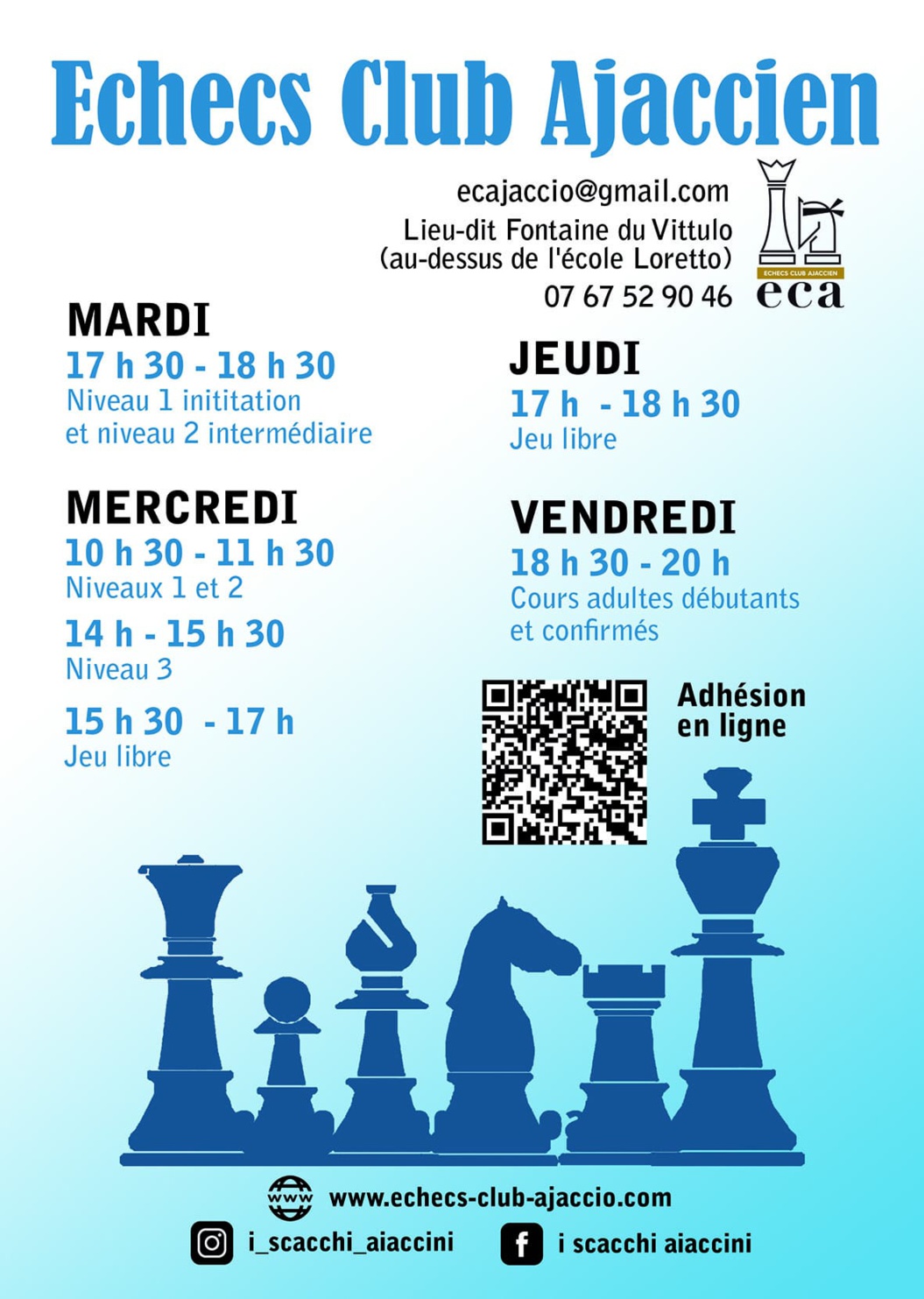 Horaires 2024/2025