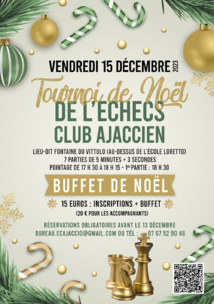 Tournoi de Noël de l'Echecs Club Ajaccien Tournoi de Noël de l'Echecs Club Ajaccien