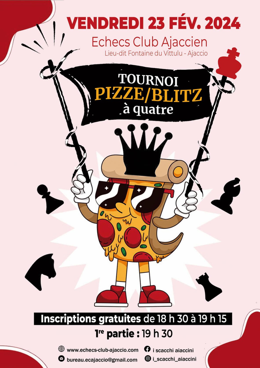 Soirée Blitz à 4 Pizze