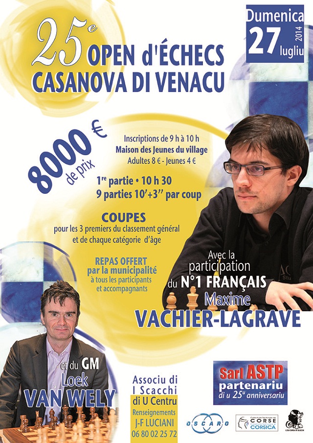 25e Open de Casanova di Venacu