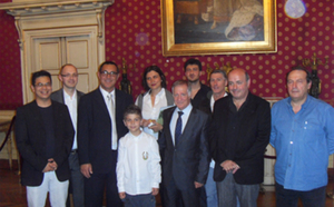 Albert Tomasi honoré par la mairie d'Ajaccio