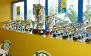 LES TROPHÉES DE L'OPEN INTERNATIONAL SONT ARRIVES