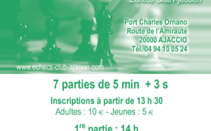 2ème TOURNOI MENSUEL DE BLITZ "BNP PARIBAS"