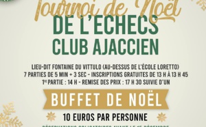Tournoi de Noël de L'Echecs Club Ajaccien