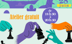 Initiation au jeu d'échecs aux jardins de l'Empereur