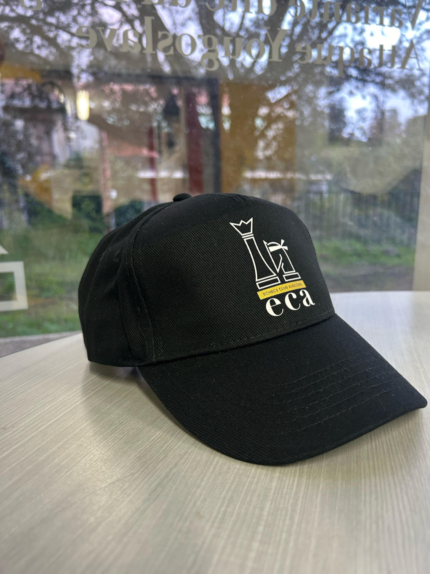 Casquette noire ECA Casquette noire ECA